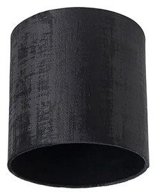 Abajur de veludo preto 20/20/20 Clássico / Antigo