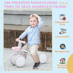 AIYAPLAY Bicicleta sem Pedais para Crianças de 12-36 Meses Bicicleta d