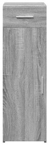 Aparador 30x42,5x93 cm derivados de madeira cinzento sonoma