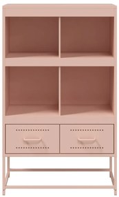 Móvel alto 68x39x111,5 cm aço rosa