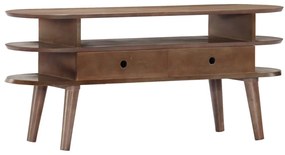 vidaXL Móvel de TV 110x35x50 cm madeira de acácia maciça