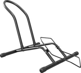 Estacionamento para Bicicletas Suporte para Bicicletas de Aço para Interior e Exterior 59x41x38 cm Preto