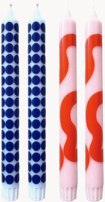 Velas de jantar New Ones, conjunto de 4