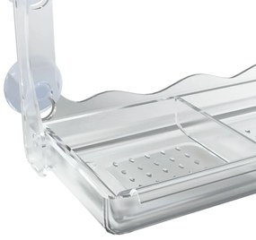 Alimentadores de pássaros para janela 2 pcs 30x12x15cm acrílico