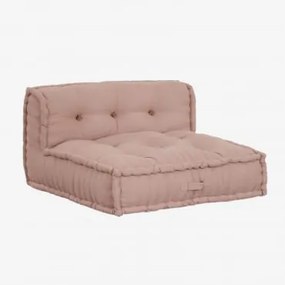 Sofá Central Para Sofá Modular Em Algodão Dhel Rosa Malva Pálido - Sklum
