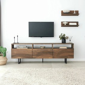 Unidade de TV Onda – Nogueira – 170x40 cm