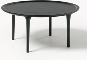 Mesa de centro redonda em madeira de mangueira Jeani