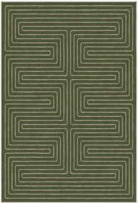 Tapete lavável em chenille Labyrinth by Jonathan Adler