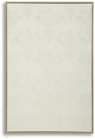 PINTURA SOBRE TELA SIMPLICIDADE COM MOLDURA -A- CM 80X3,8X120