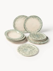 Conjunto de loiça artesanal Bernardo, 4 pessoas, conjunto de 12