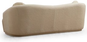 Sofá de 3 Lugares Ancona – Creme – 225x76x98 cm