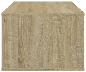 Mesa de centro 100x50,5x35 cm derivados madeira carvalho sonoma