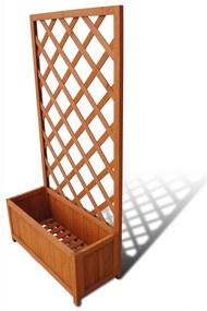 Plantador de treliças 70 x 30 x 135 cm