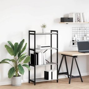 vidaXL Estante Sonoma cinzento 40 x 30 x 85 cm Madeira processada