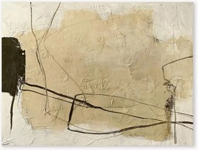 Quadro em tela pintado à mão Cloudline