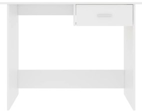 Secretária 100x50x76 cm contraplacado branco