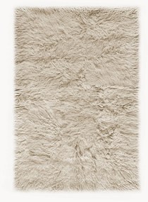 Tapete em lã artesanal de pelo comprido Shaggy