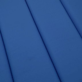Almofadão p/ espreguiçadeira 180x60x4cm tecido oxford azul real