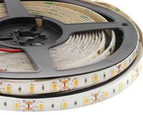 Fita LED HQ Monocolor SMD5630, Samsung ChipLed, DC12V, 5m (60Led/m), 72W, IP65, Branco neutro
