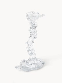 Castiçal em vidro artesanal Drip