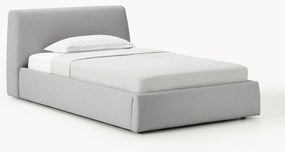 Cama de solteiro Cloud, com espaço de arrumação