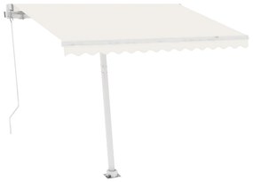 Toldo automático independente 350x250 cm cor creme