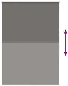 Persiana de enrolar 90x175 cm largura tecido 90,7 cm poliéster