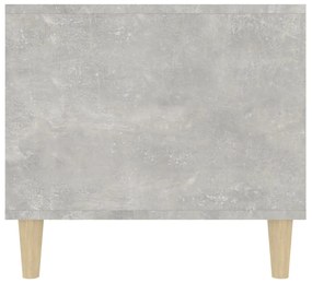 Mesa de centro 90x49x45 derivados de madeira cinzento cimento