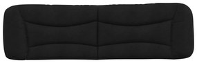 Almofadão de cabeceira 180 cm tecido preto