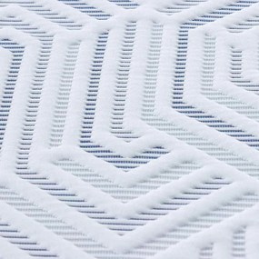 Protetores de Colchão Branco e Azul 70 x 200 cm