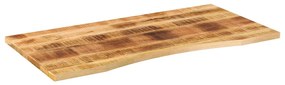 Tampo de mesa com curva 110x50x2,5 cm mangueira áspera maciça