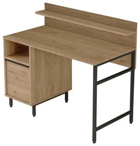 Secretária ON16 – Nogal – 120x99,8x54,05 cm