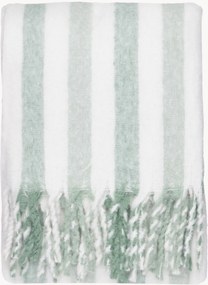 Manta em algodão às riscas Beechwood