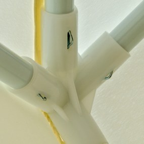 Tenda de Jardim 3x3m Tenda com 4 Partes Laterais Rede Mosquiteira com