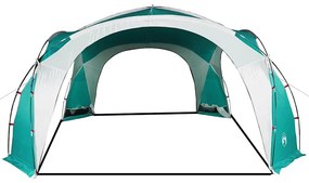 Tenda de festas impermeável verde