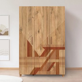 Roupeiro Leva Hedera – Pinho Atlântico – 120 cm x 189 cm x 48 cm