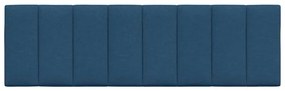 Almofadão de cabeceira 160 cm tecido azul