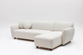 **** Sofá de Canto Eddy – Branco – 162 x 273 cm

**