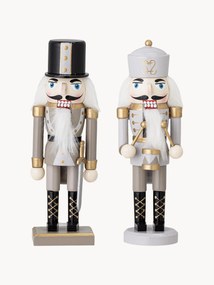 Figuras decorativas Nutcracker, conjunto de 2
