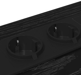 Armário Lateral com Estação de Carregamento com gaveta 2 pcs