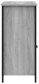 Aparador 100x35x75 cm derivados de madeira cinzento sonoma