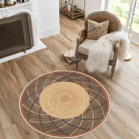 Tapete Siena – 120x120 cm – Creme