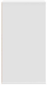 Cómoda com 4 Gavetas - 40x41x76 cm - derivados de madeira - branco