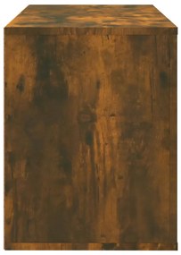 Sapateira 80x35x45 cm derivados de madeira carvalho fumado