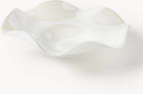 Taça decorativa em vidro artesanal Ona, L 32 cm