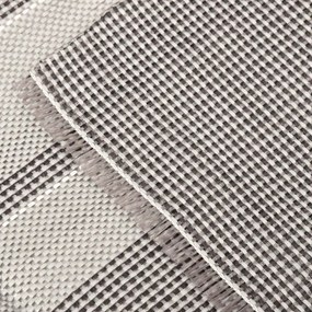 Tapete de campismo para tenda 600x300 cm cinzento-escuro
