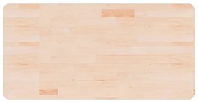 Bancada p/ casa de banho 100x50x2,5 madeira maciça não tratada