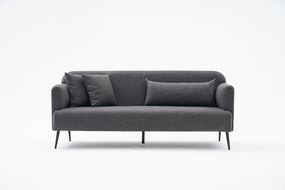 Sofá de 3 Lugares Revos – Antracite – 200 cm x 80 cm x 100 cm