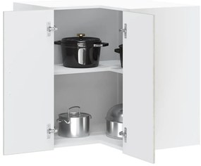 Armário canto parede cozinha Porto madeira cinzento cimento