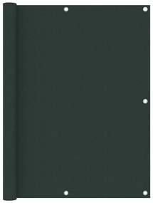 Tela de varanda 120x500 cm tecido Oxford verde-escuro